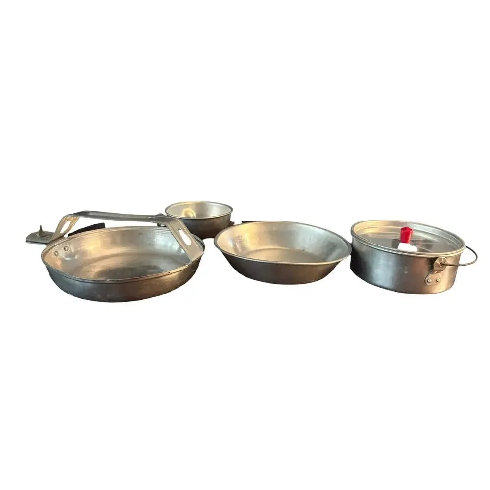 Vintage Regal Aluminum Mess Kit